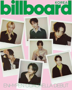 Billboard Korea Magazine ENHYPEN Coachella Debut Ver