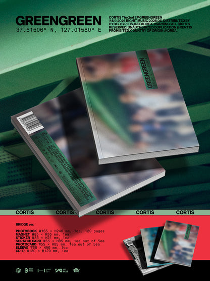CORTIS - GREENGREEN 2nd EP Album
