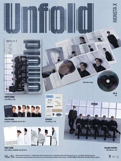 MONSTA X - UNFOLD USA 1st Full Album