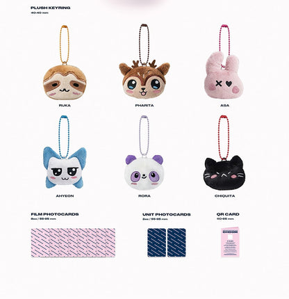 BABYMONSTER - CHOOM 3rd Mini Album PLUSH KEYRING Ver