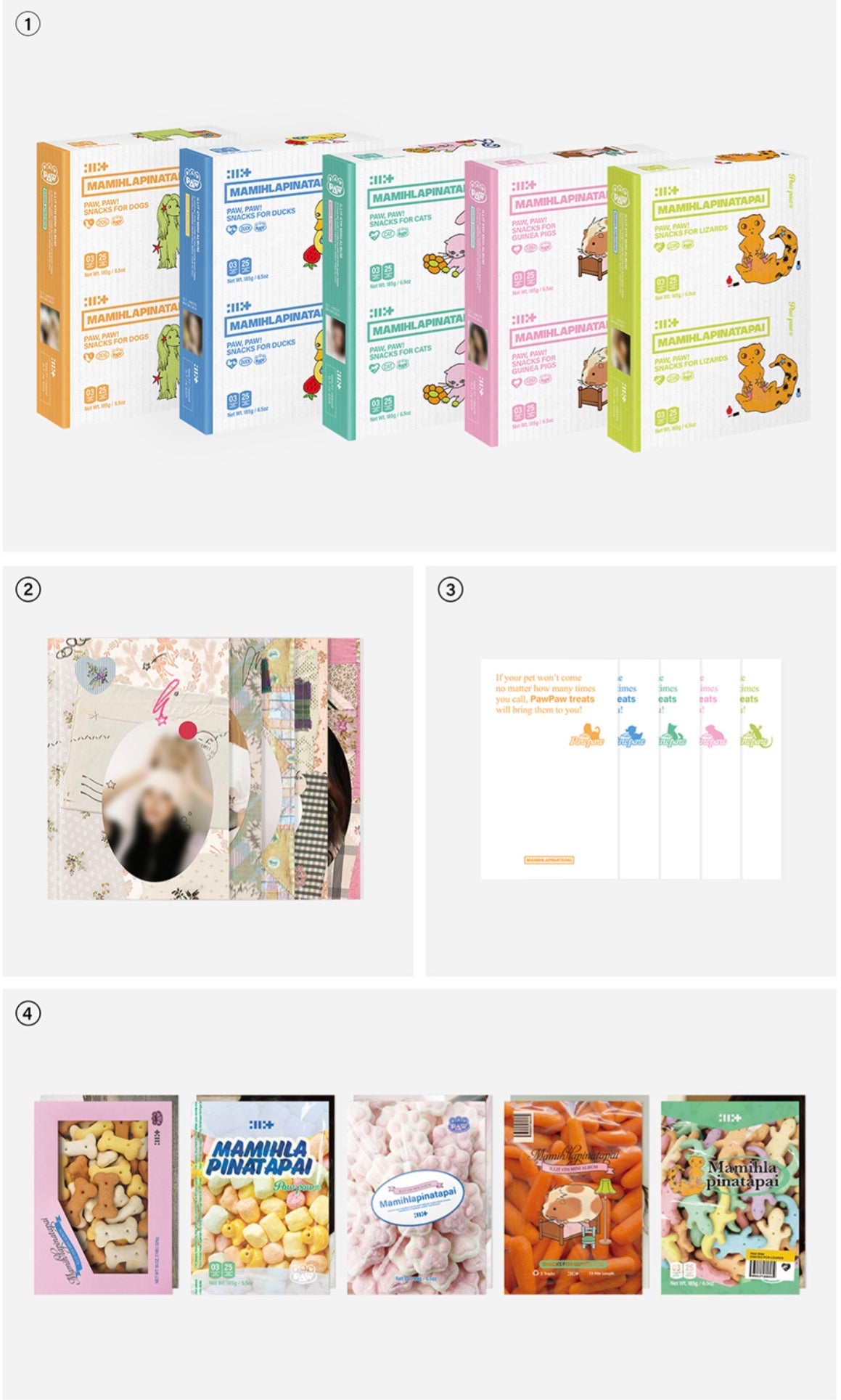 ILLIT - MAMIHLAPINATAPAI 4th Mini Album PAW PAW Ver