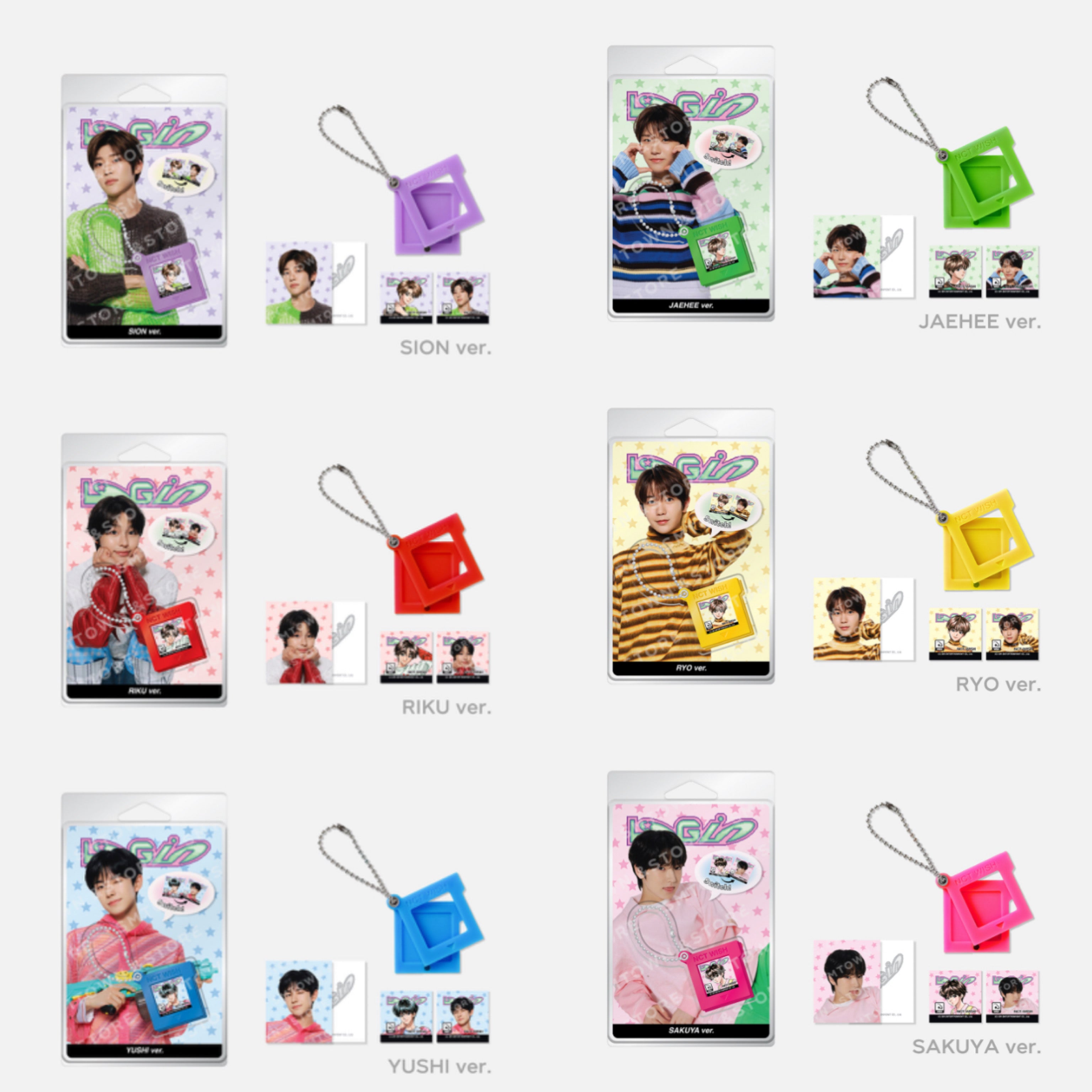 NCT WISH LOG in SEOUL MD リク NCT WISH 2025 ASIA TOUR LOG IN SEOUL OFFICIAL MD [CHARACTER