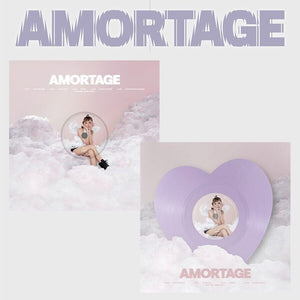 JISOO - AMORTAGE 1st Mini Album Vinyl LP Version