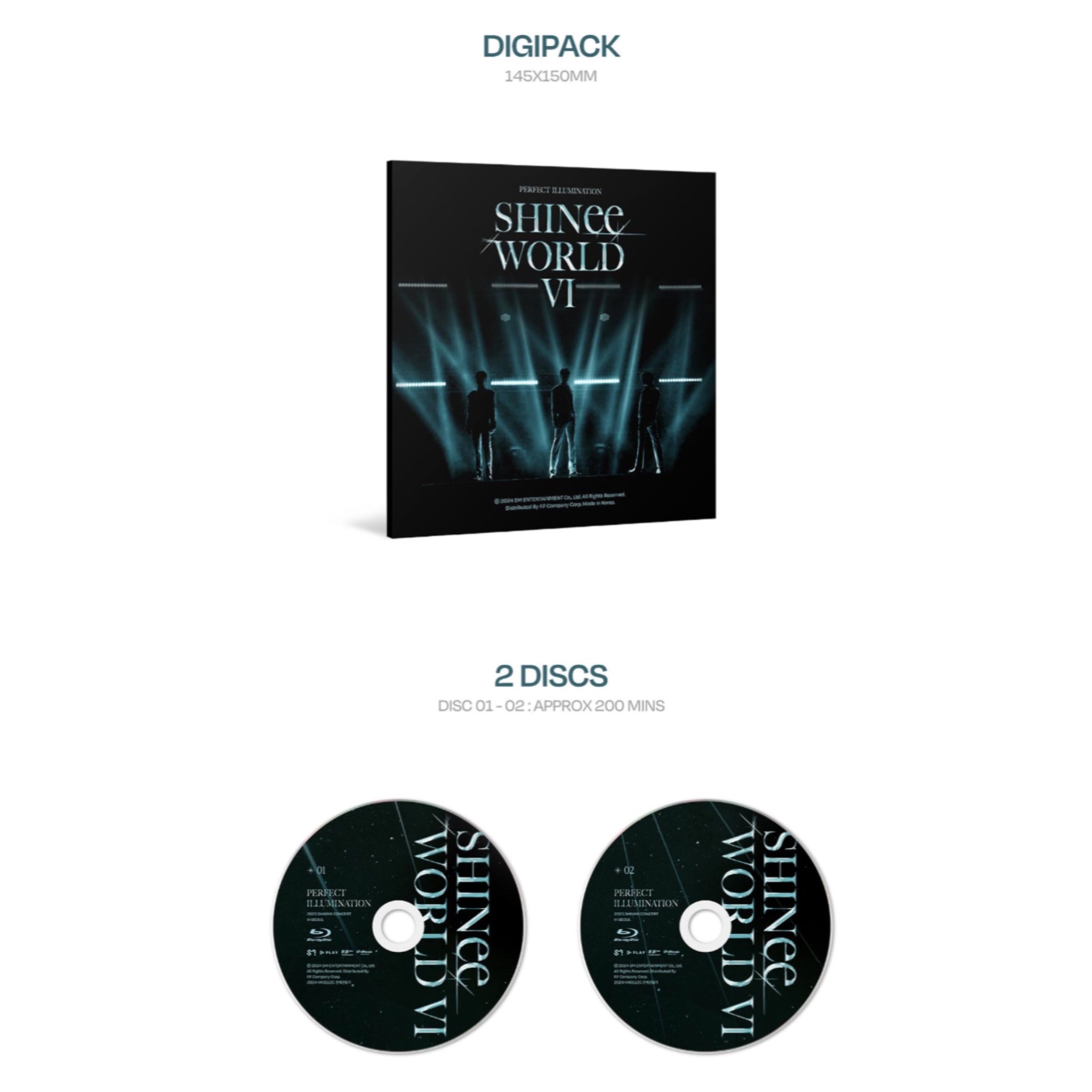 SHINee - Perfect Illumination SHINee WORLD VI BLU-RAY – K-STAR