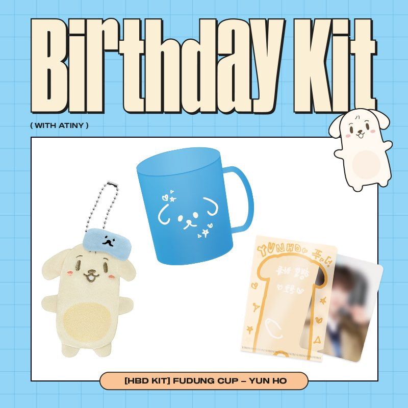 ATEEZ YUN HO Official HBD KIT FUDUNG CUP – K-STAR