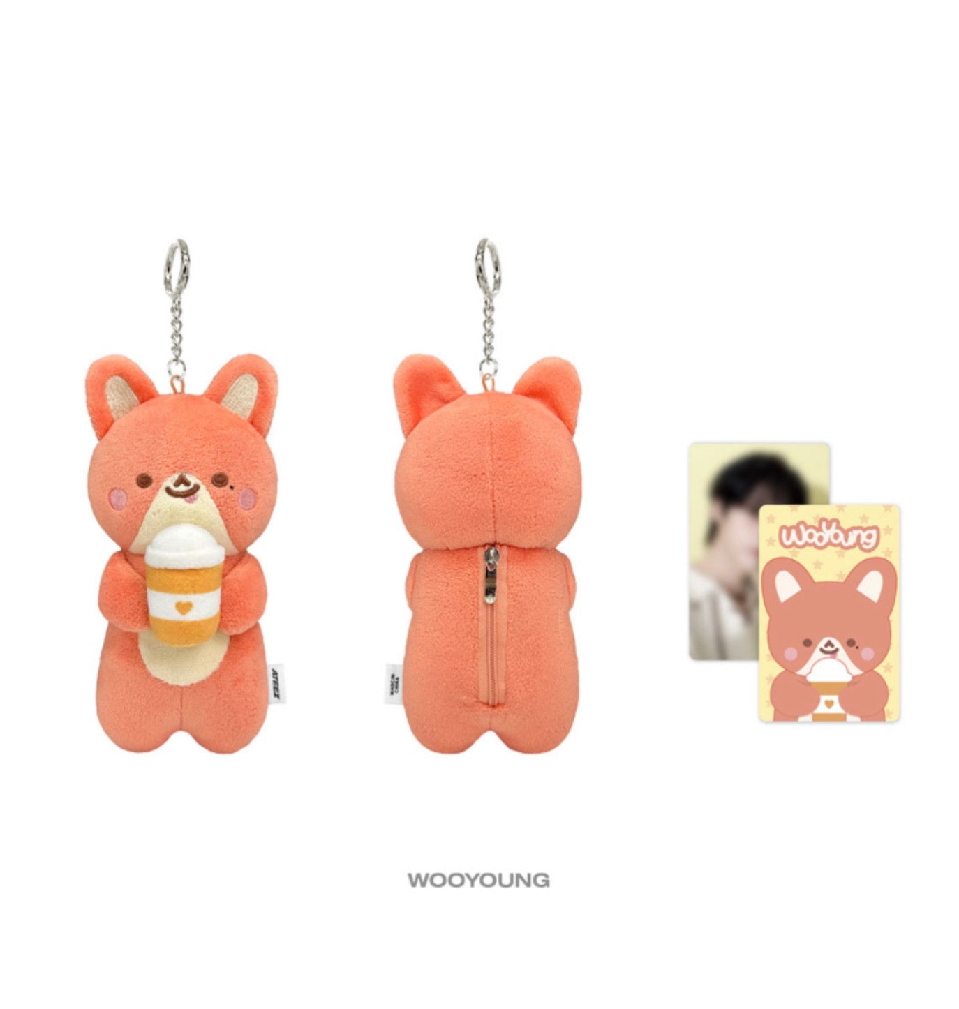 ATEEZ 2026 World Tour IN YOUR FANTASY CUP SLEEVE KEYRING Official