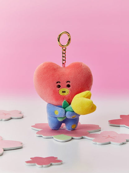 BT21 Official Mini Doll Keyring Spring Come Again Ver
