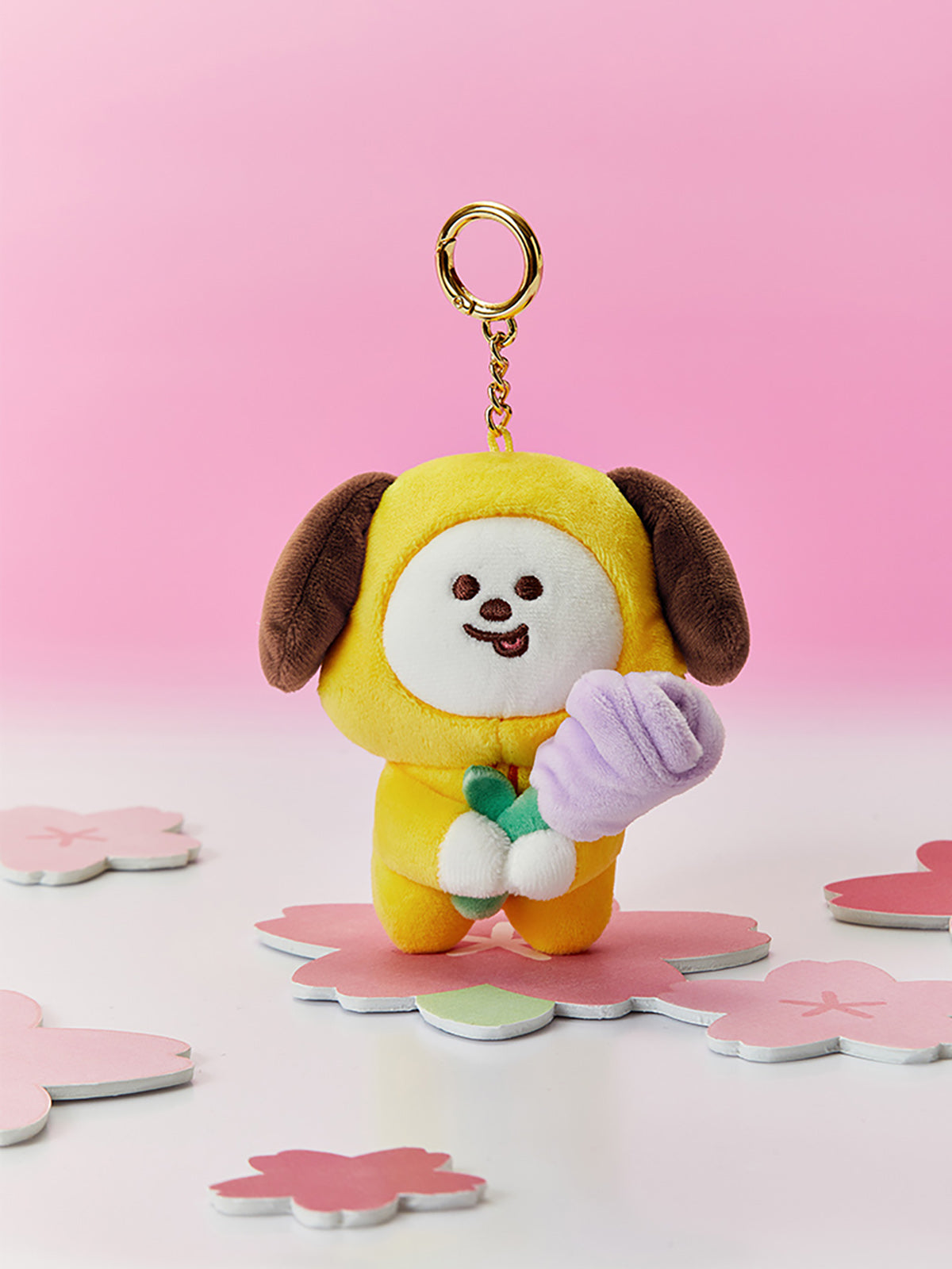 BT21 Official Mini Doll Keyring Spring Come Again Ver