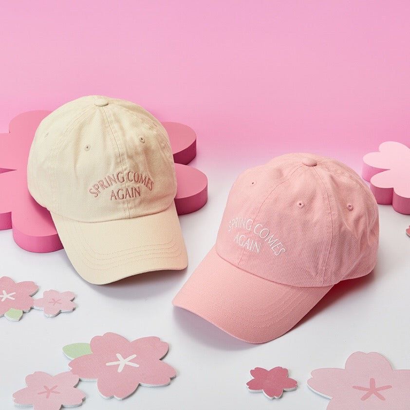 BT21 Official Lettering Ball Cap Spring Days Ver