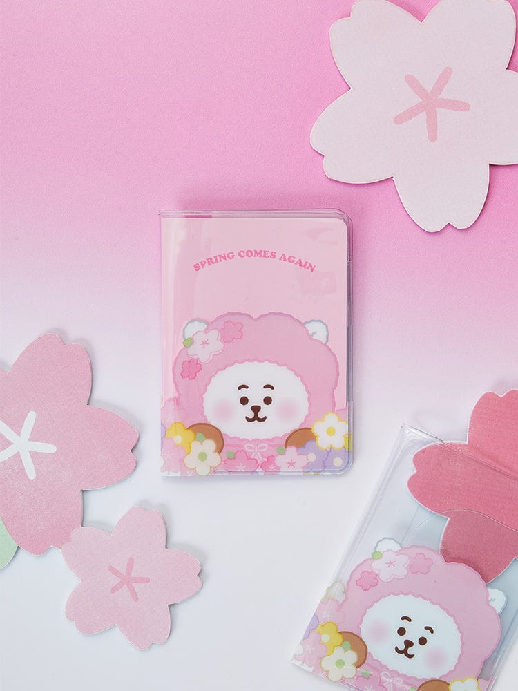BT21 Official PVC Pocket Passport Case Spring Come Again Ver