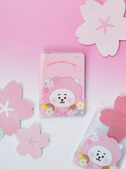 BT21 Official PVC Pocket Passport Case Spring Come Again Ver
