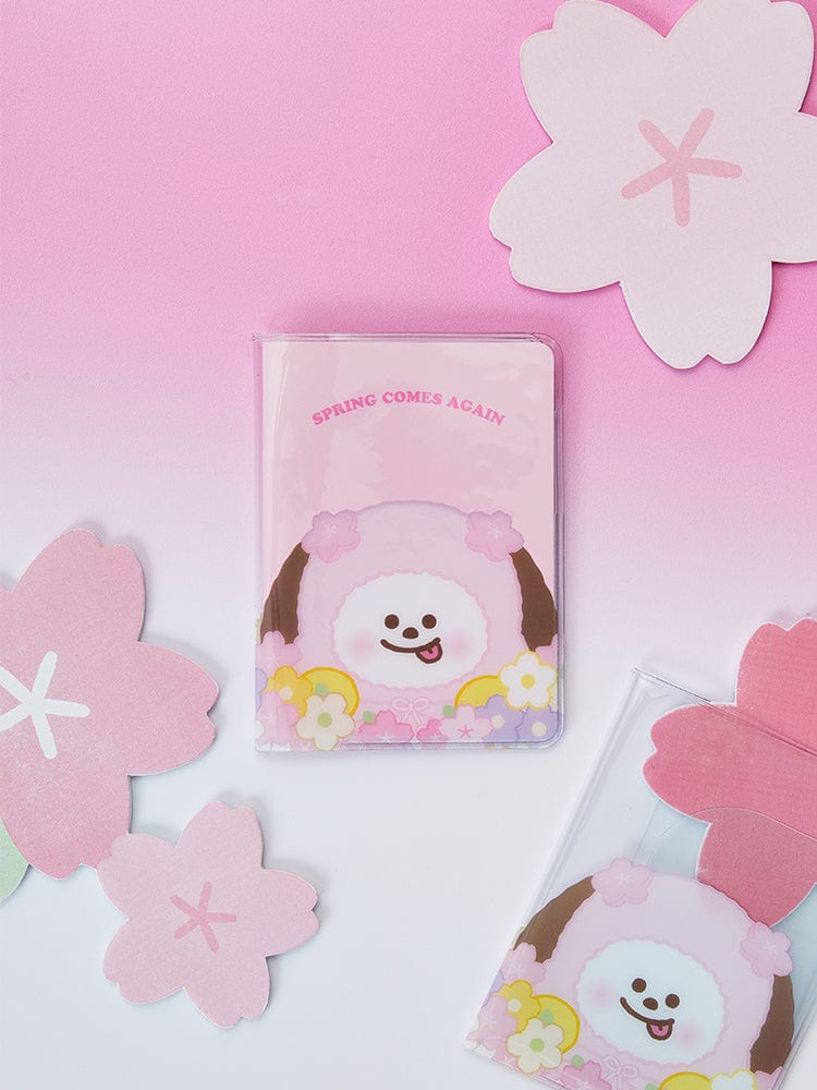 BT21 Official PVC Pocket Passport Case Spring Come Again Ver