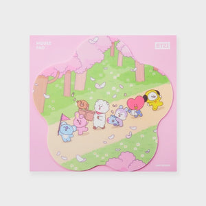 BT21 Official Mouse Pad Spring Days Ver