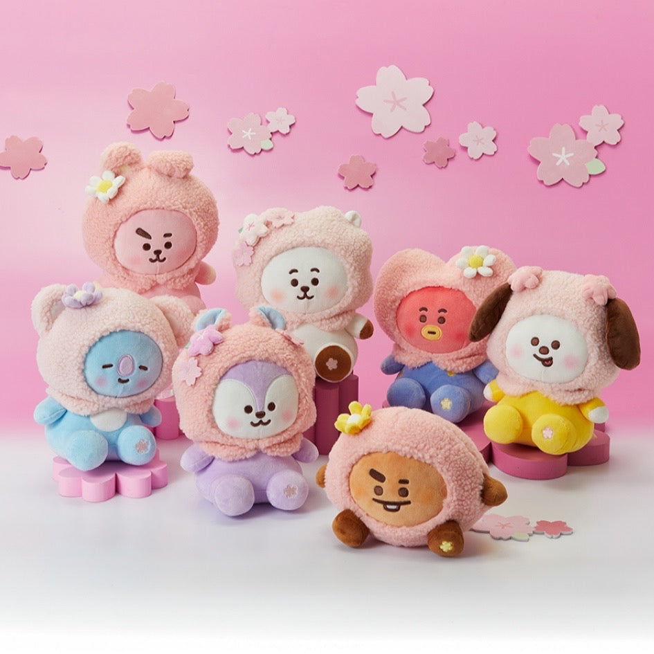 BT21 Official Standing Doll Spring Come Again Ver
