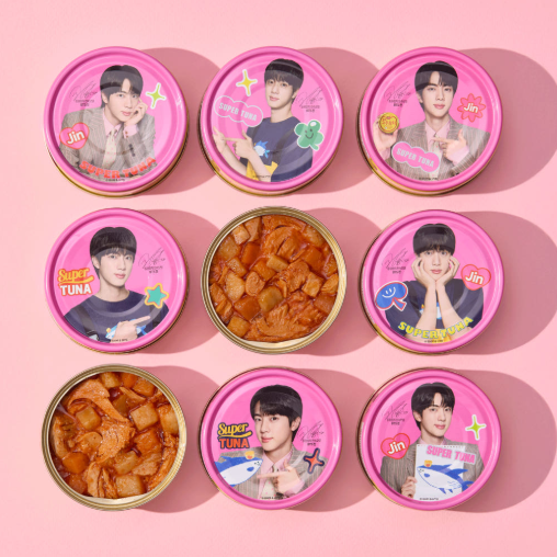 BTS JIN x Dongwon Super Tuna Season 2 Pack (8 Cans)