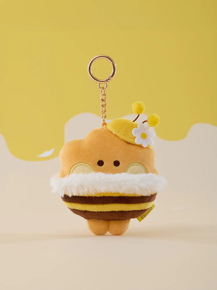 BT21 minini Official HONEY BEE Measuring Tape Keyring