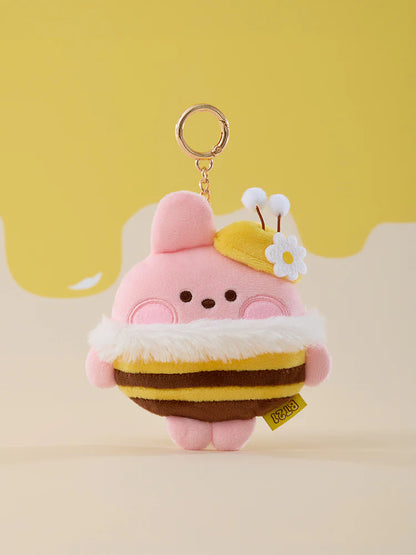 BT21 minini Official HONEY BEE Measuring Tape Keyring