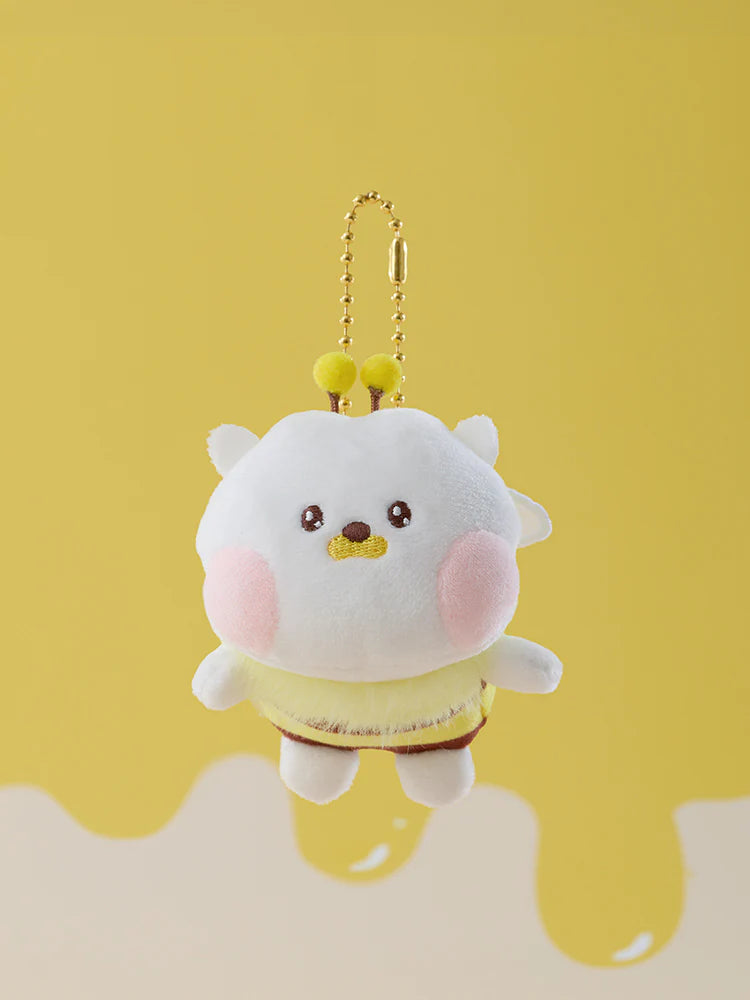 BT21 minini Official HONEY BEE Plush Keyring