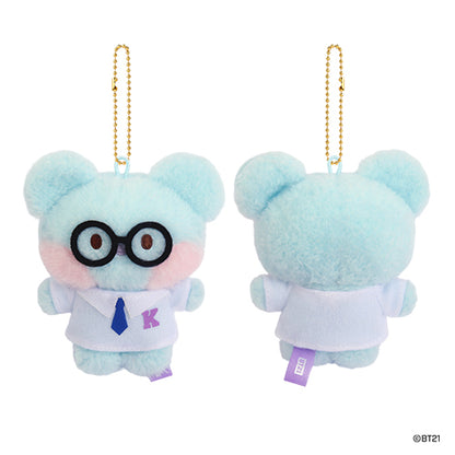 BT21 mini minini Official Preppy Plush Keyring