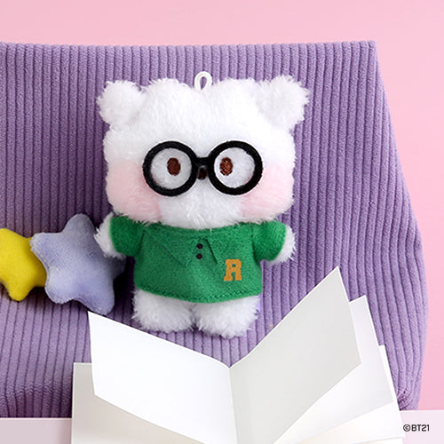 BT21 mini minini Official Preppy Plush Keyring