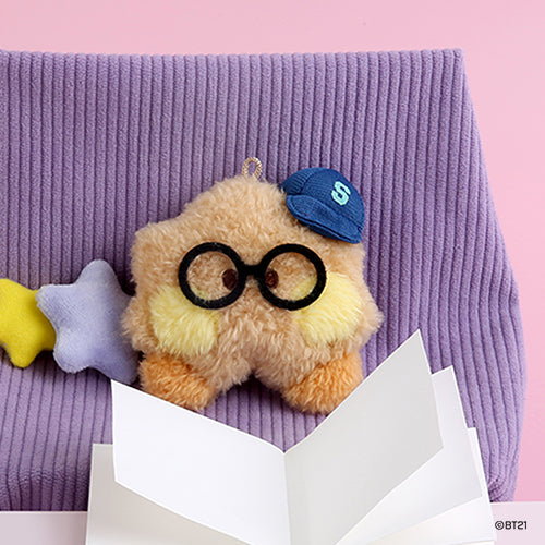 BT21 mini minini Official Preppy Plush Keyring