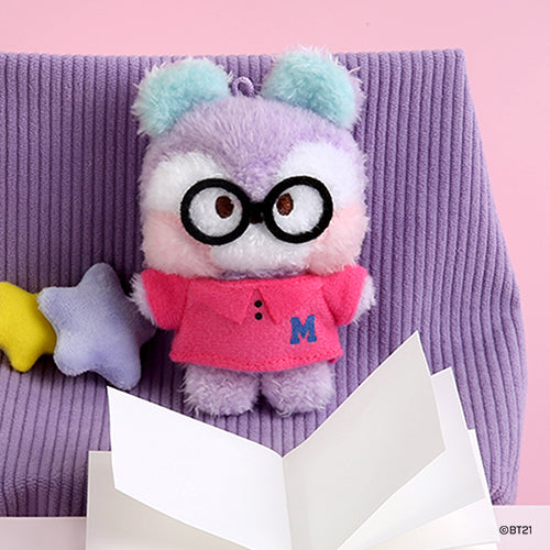 BT21 mini minini Official Preppy Plush Keyring