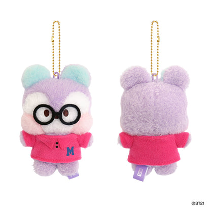 BT21 mini minini Official Preppy Plush Keyring