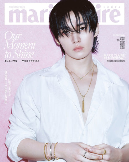 Marie Claire - STRAY KIDS LEE KNOW Magazine May 2026