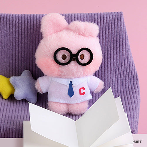 BT21 mini minini Official Preppy Plush Keyring
