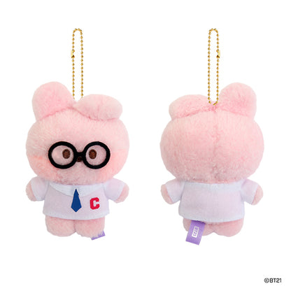 BT21 mini minini Official Preppy Plush Keyring