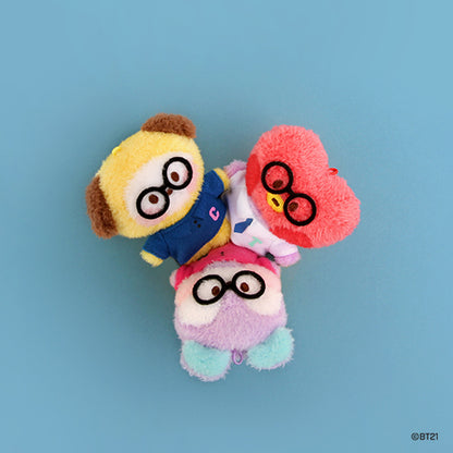 BT21 mini minini Official Preppy Plush Keyring