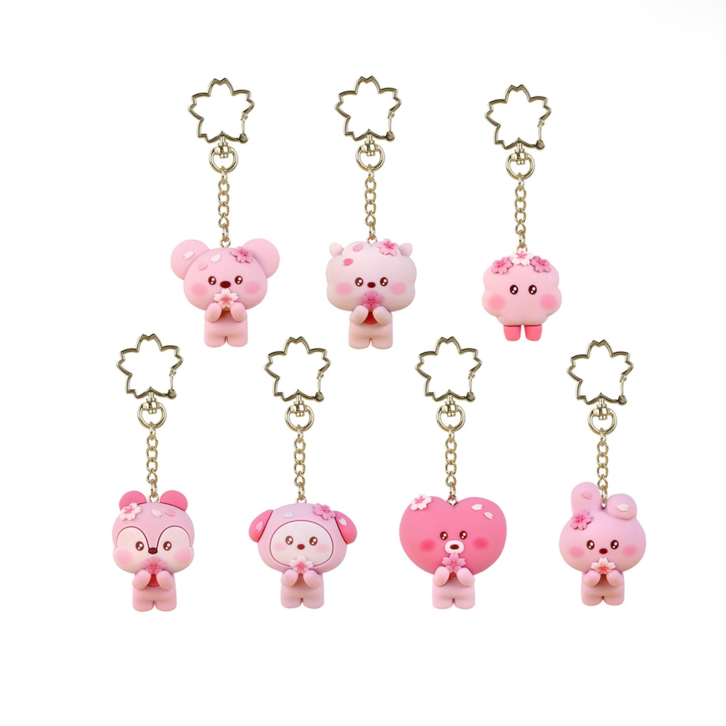BT21 Minini Official Keyring Cherry Blossom Ver