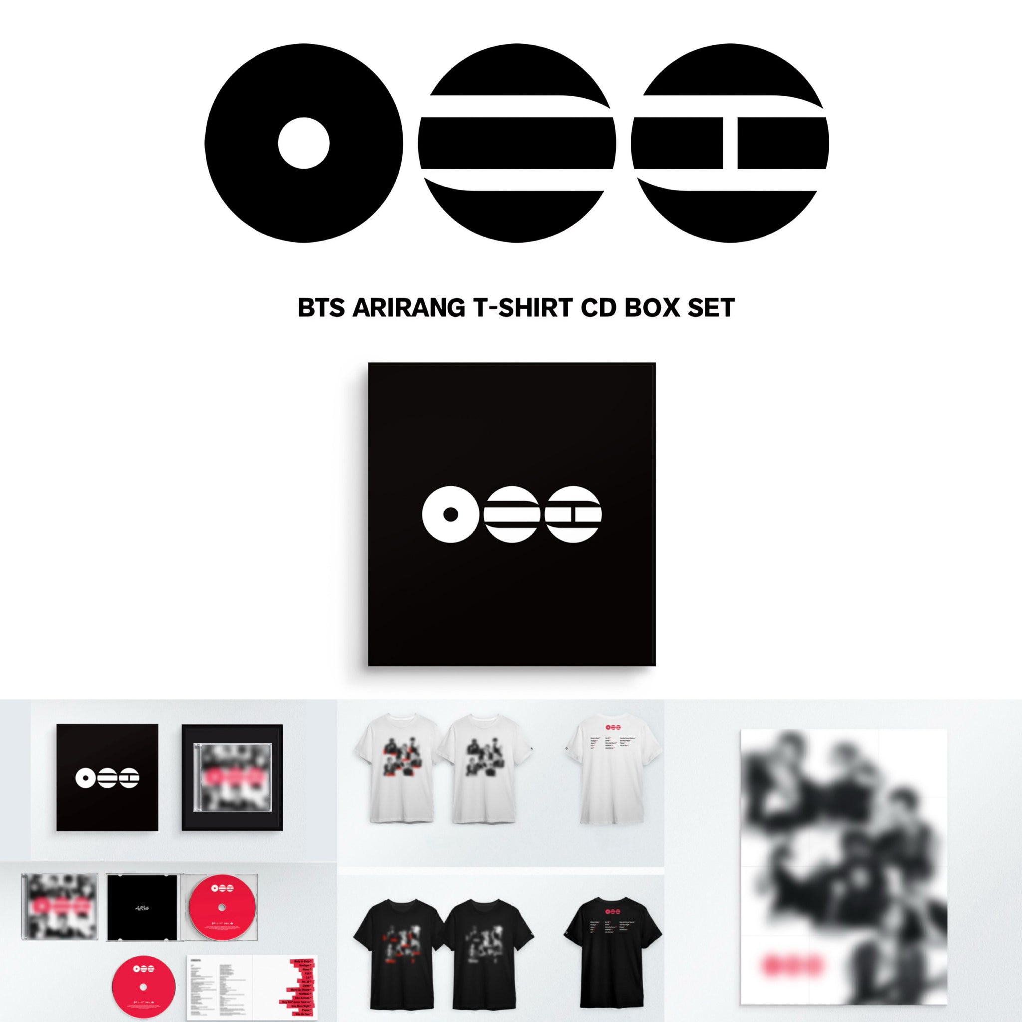 BTS - ARIRANG 5th Album T-SHIRT CD BOX SET Ver. – K-STAR