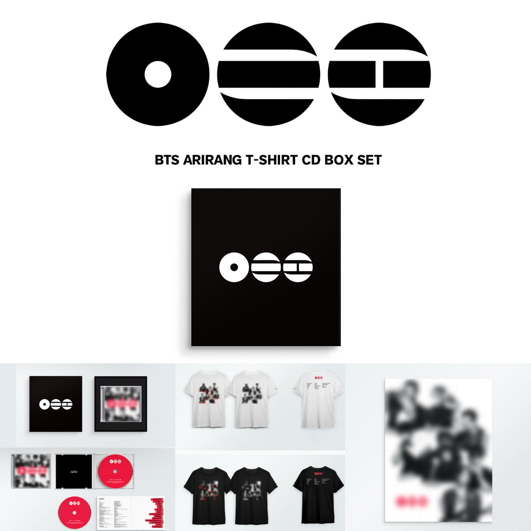 BTS - ARIRANG 5th Album T-SHIRT CD BOX SET Ver. – K-STAR