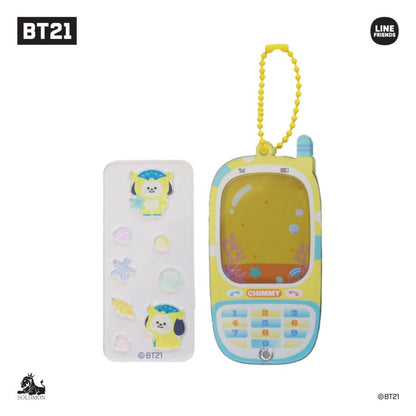 BT21 JAPAN Official Garake Shaking Phone Keyring