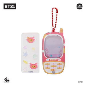 BT21 JAPAN Official Garake Shaking Phone Keyring