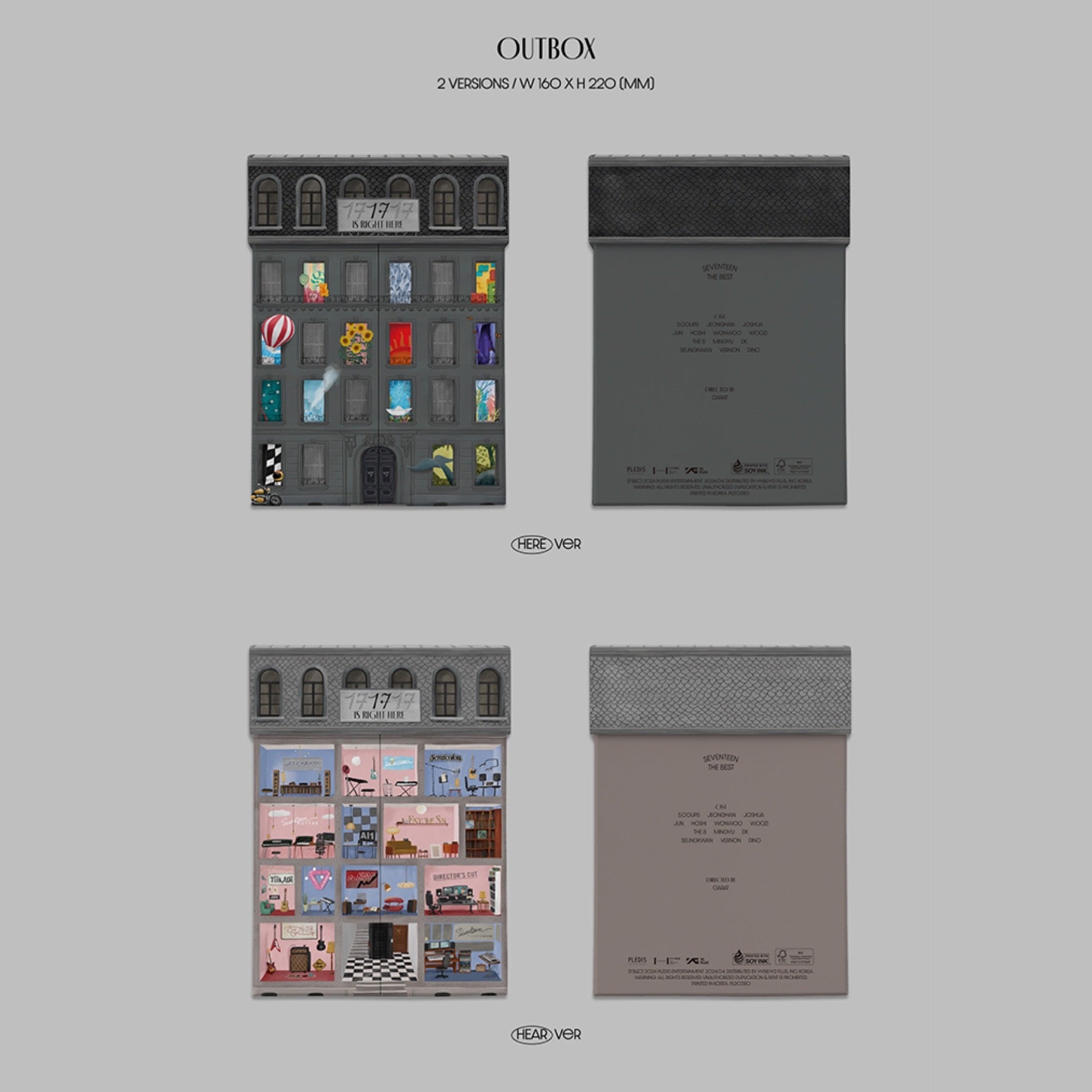 SEVENTEEN - 17 IS RIGHT HERE Best Album – K-STAR