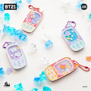 BT21 JAPAN Official Garake Shaking Phone Keyring