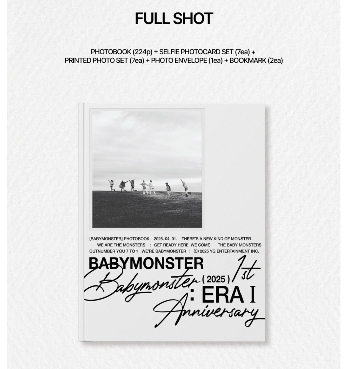 BABYMONSTER 1st Anniversary Photobook ERA l + POB