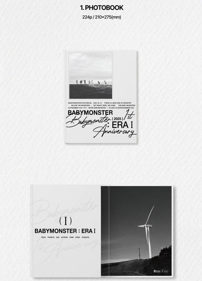 BABYMONSTER 1st Anniversary Photobook ERA l + POB