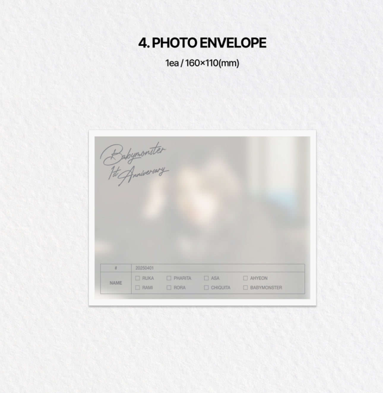 BABYMONSTER 1st Anniversary Photobook ERA l + POB