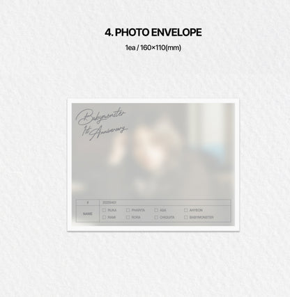 BABYMONSTER 1st Anniversary Photobook ERA l + POB