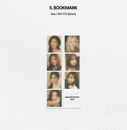 BABYMONSTER 1st Anniversary Photobook ERA l + POB