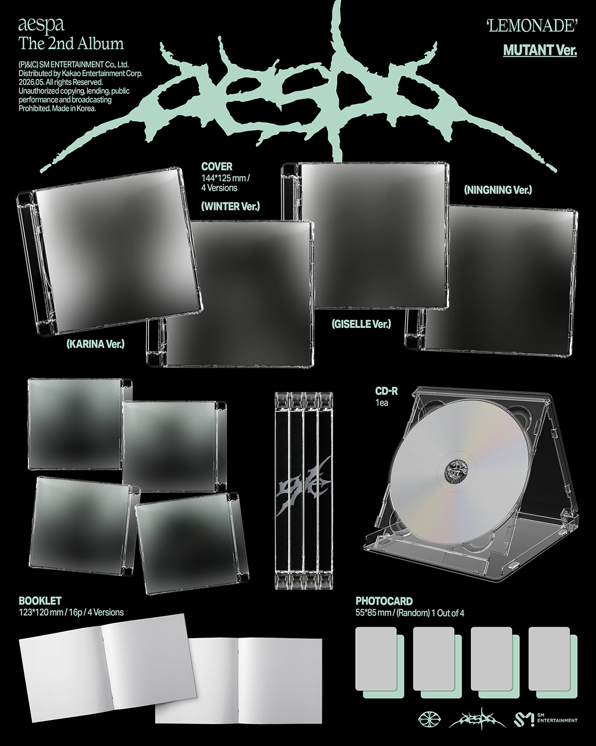 aespa - LEMONADE 2nd Album MUTANT Ver – K-STAR