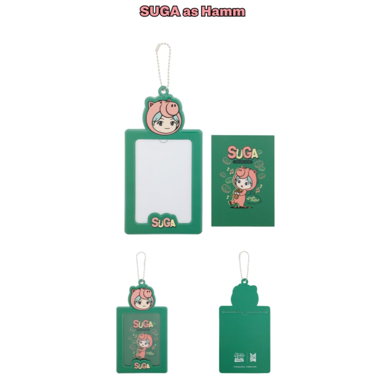 TinyTAN x Toy Story Collaboration Photocard Holder Keyring