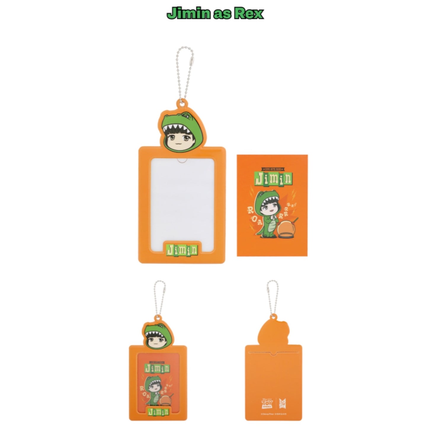 TinyTAN x Toy Story Collaboration Photocard Holder Keyring