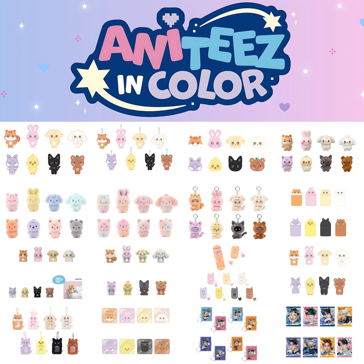 ATEEZ ANITEEZ IN COLOR Pop Up Store Official MD