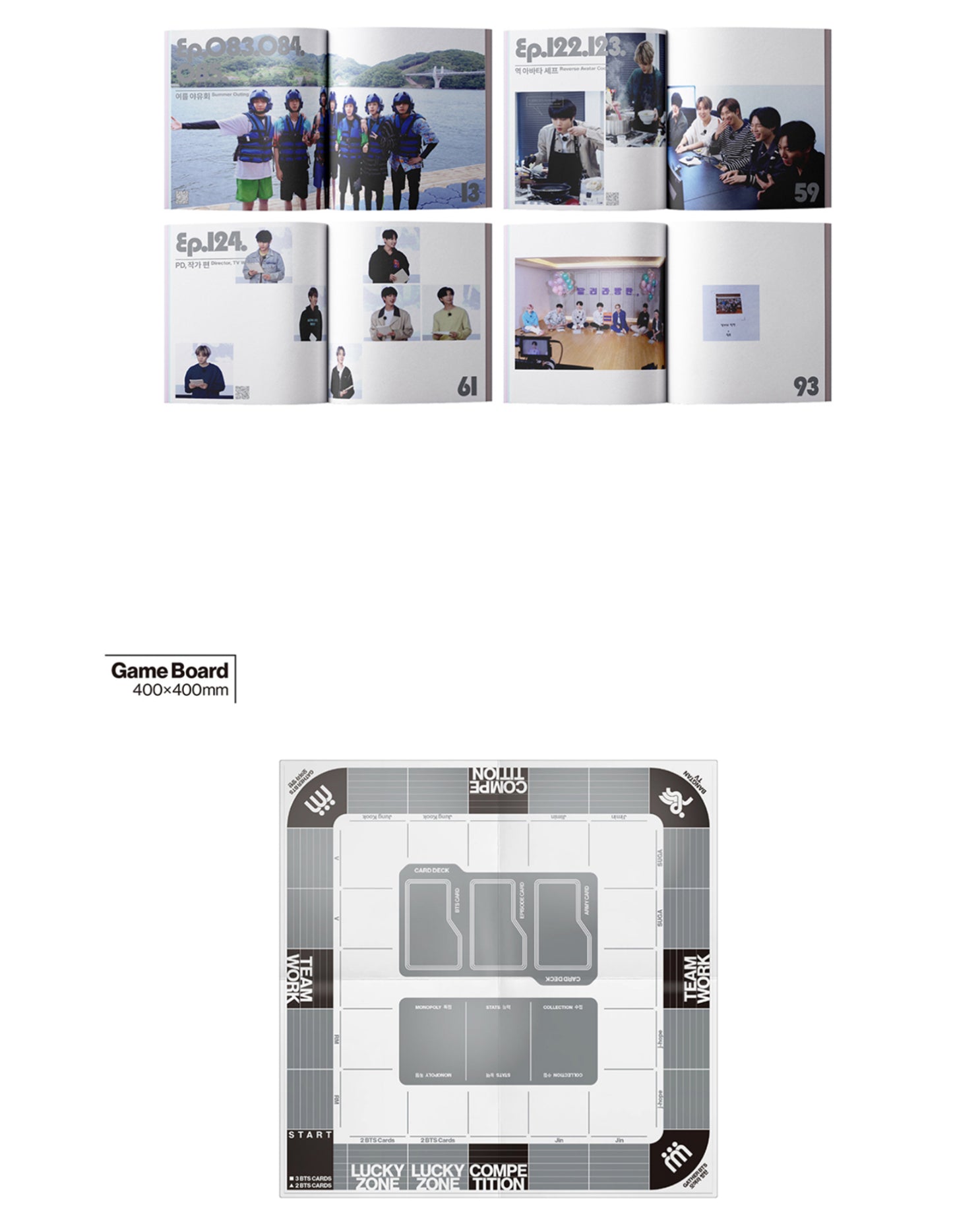 BTS Official Run Poly Highlight Package