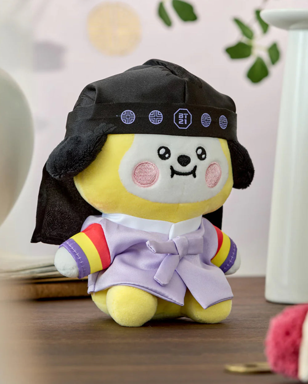BT21 Official Premium K-EDITION Sitting Plush Doll