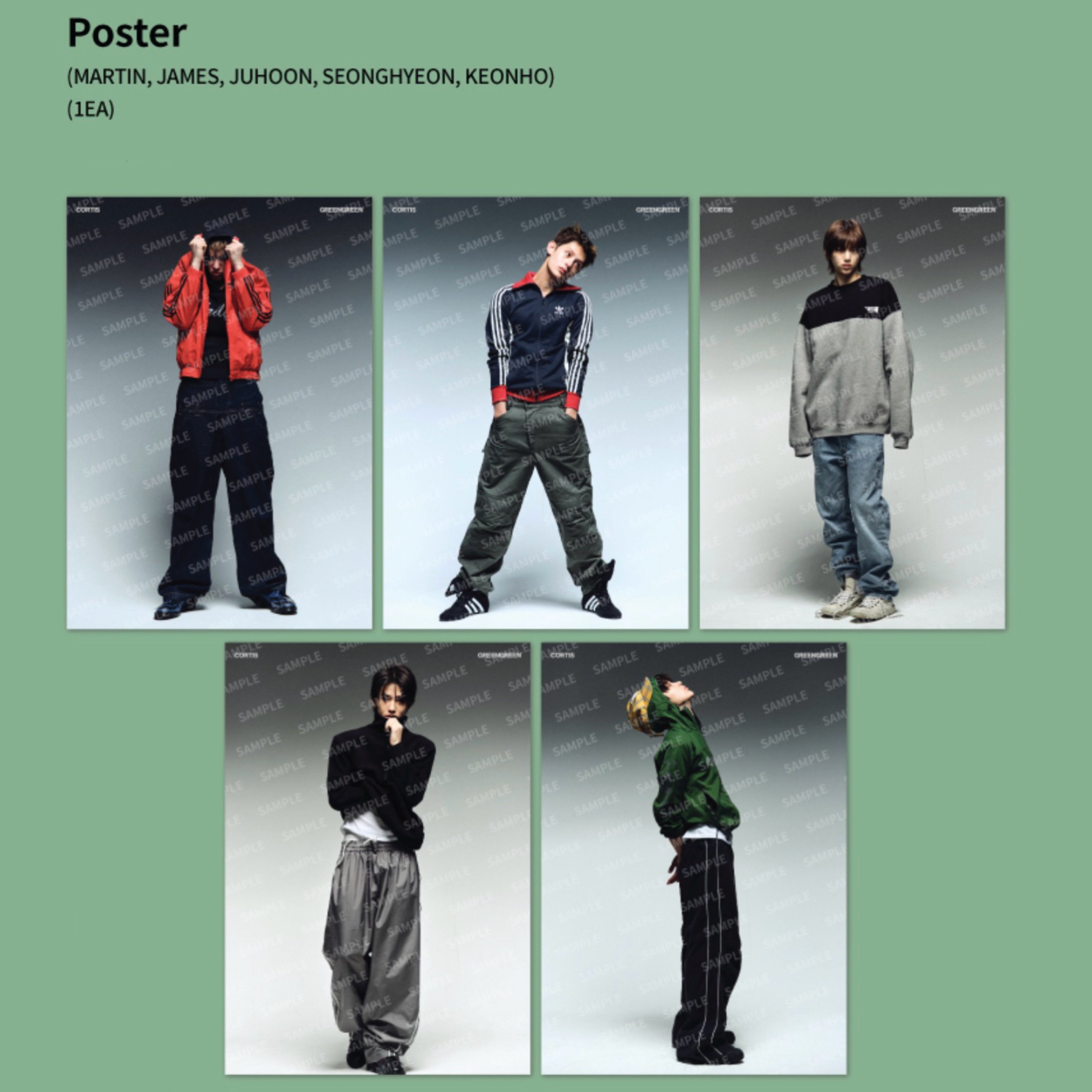 CORTIS GREENGREEN POP-UP Store Official MD – K-STAR